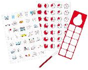 afbeelding van product Time Timer Magnetic Board + Pictogram Kit  (IDÉOpicto)