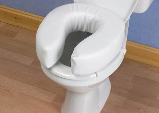 foto van hulpmiddel Toiletkussen voor gewoon toilet of toiletstoel AD023609