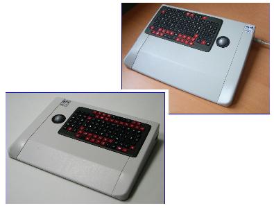 foto van hulpmiddel M82ro - Minitoetsenborden ook mogelijk met trackball