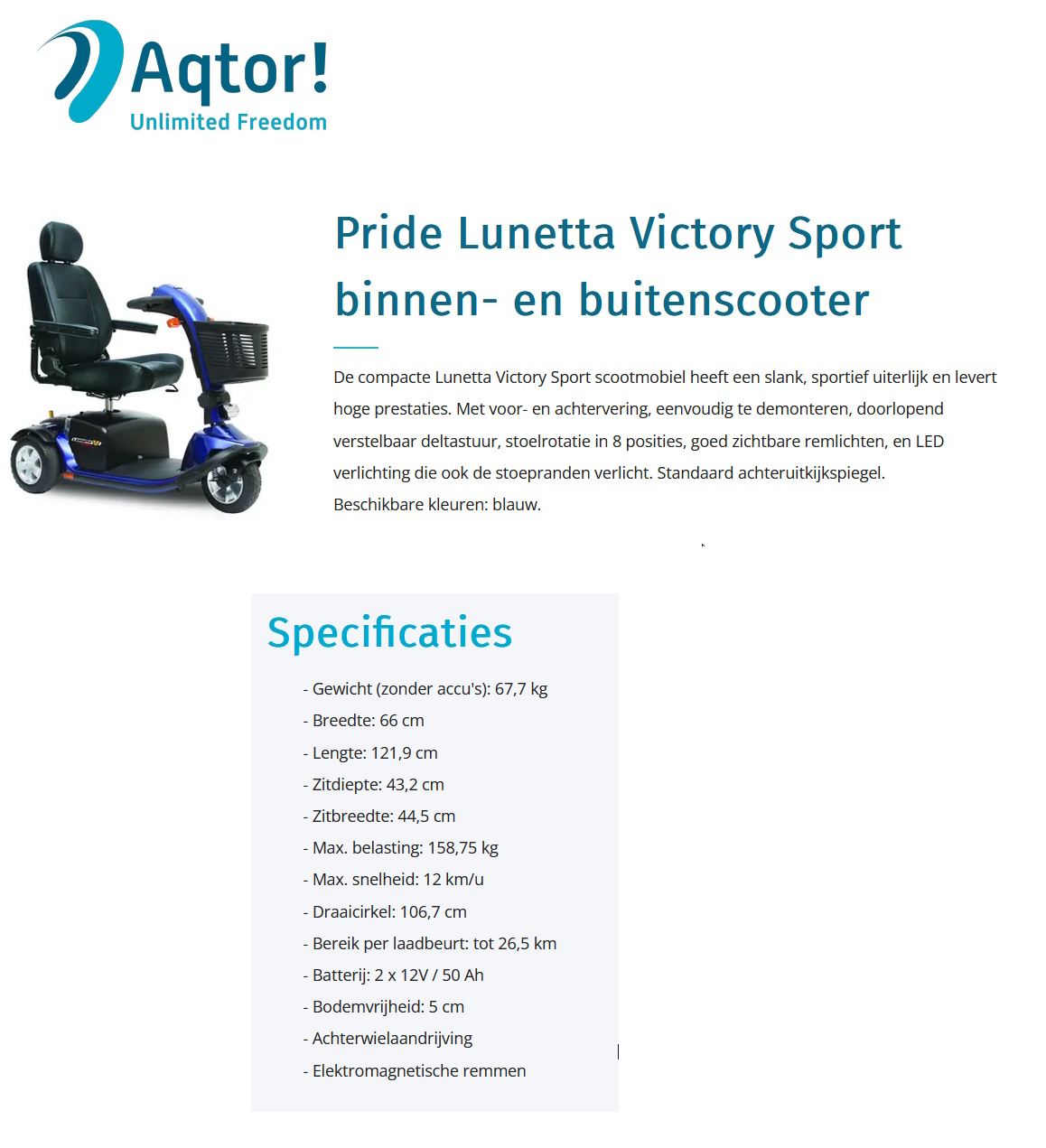 toegevoegd document 3 van Pride Lunetta Victory Sport Elektronische binnen/buiten scooter 