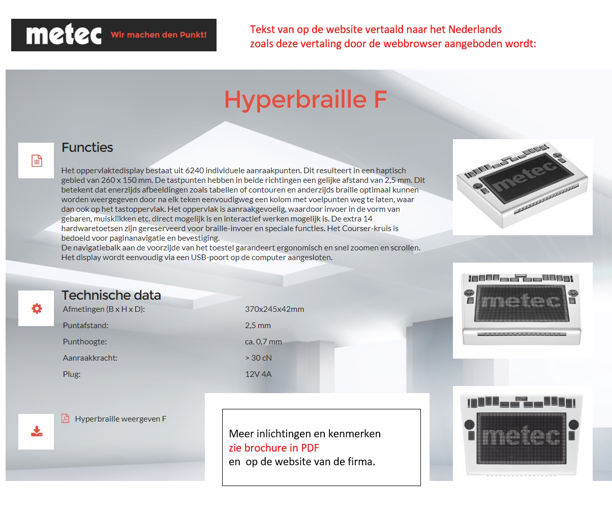 toegevoegd document 5 van Hyperbraille F grafisch display  