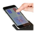 afbeelding van product iCtrl besturing  app voor communicatie en rolstoelbediening