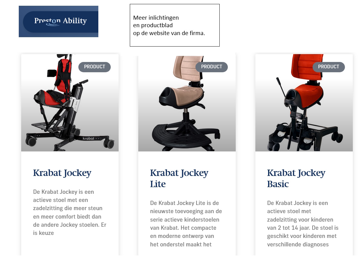 toegevoegd document 3 van Jockey actieve stoelen Krabat Jockey / Jockey Basic  