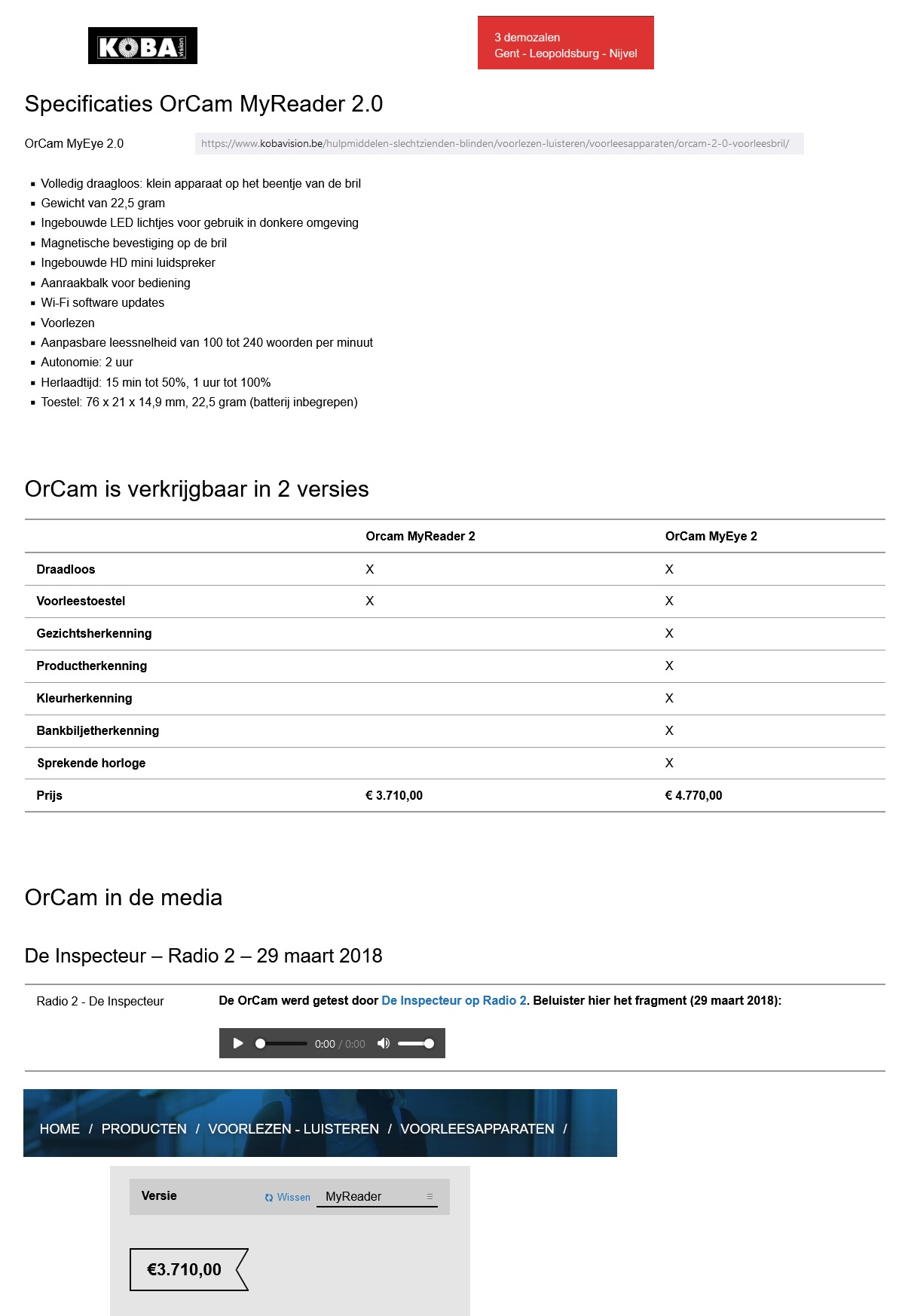 toegevoegd document 3 van Orcam Myreader  