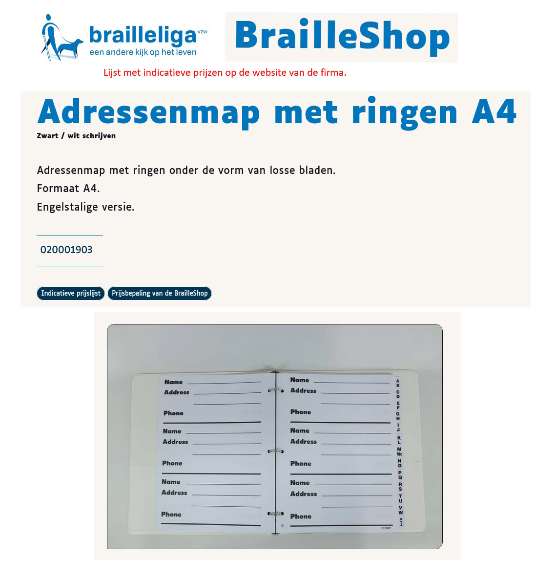 scan van brochure