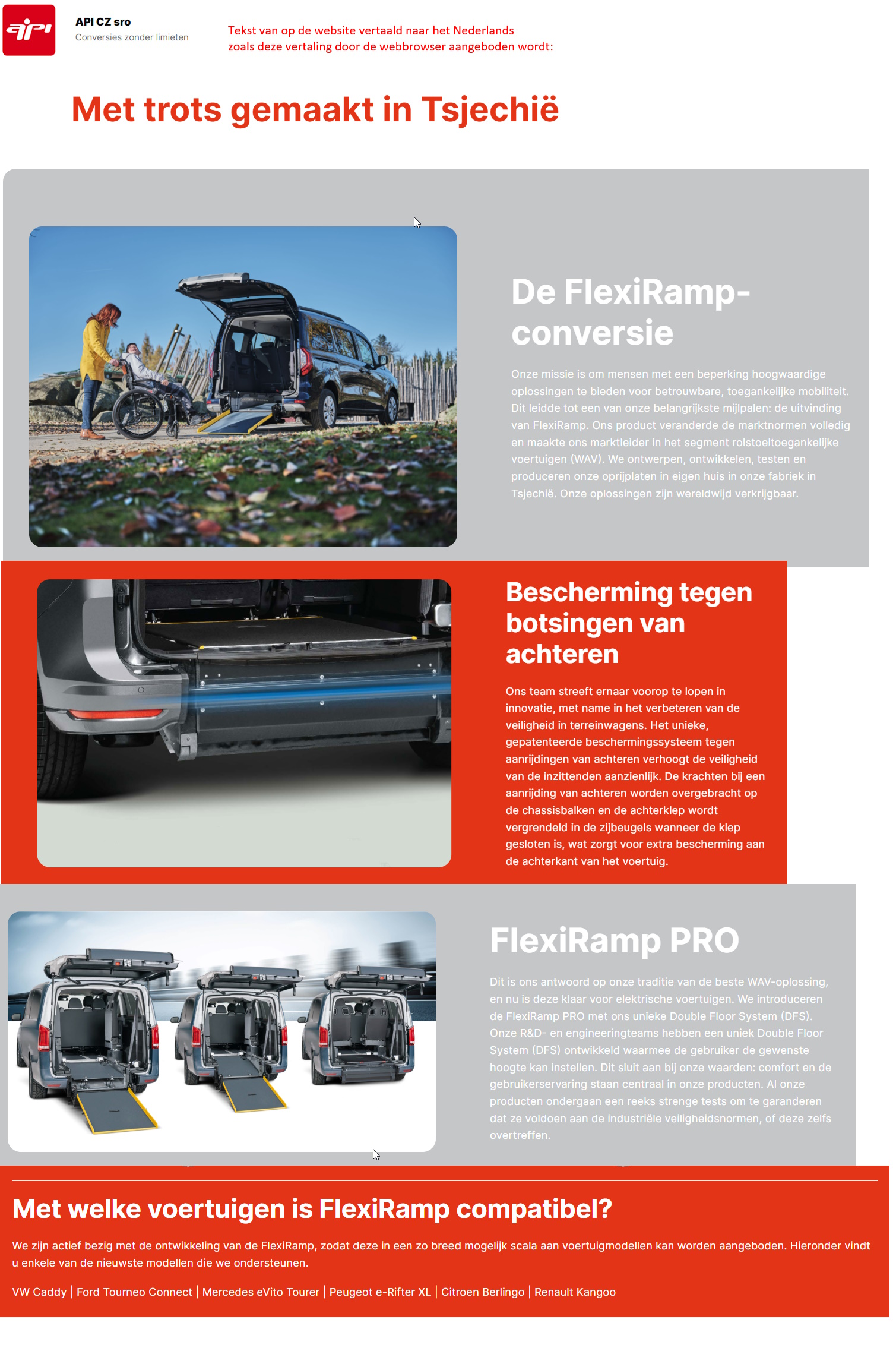 scan van brochure