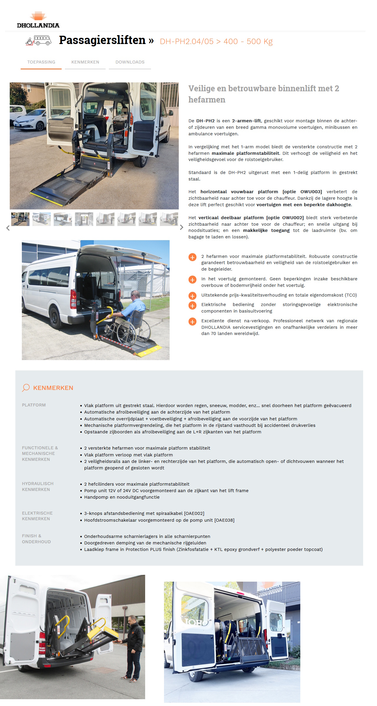 scan van brochure