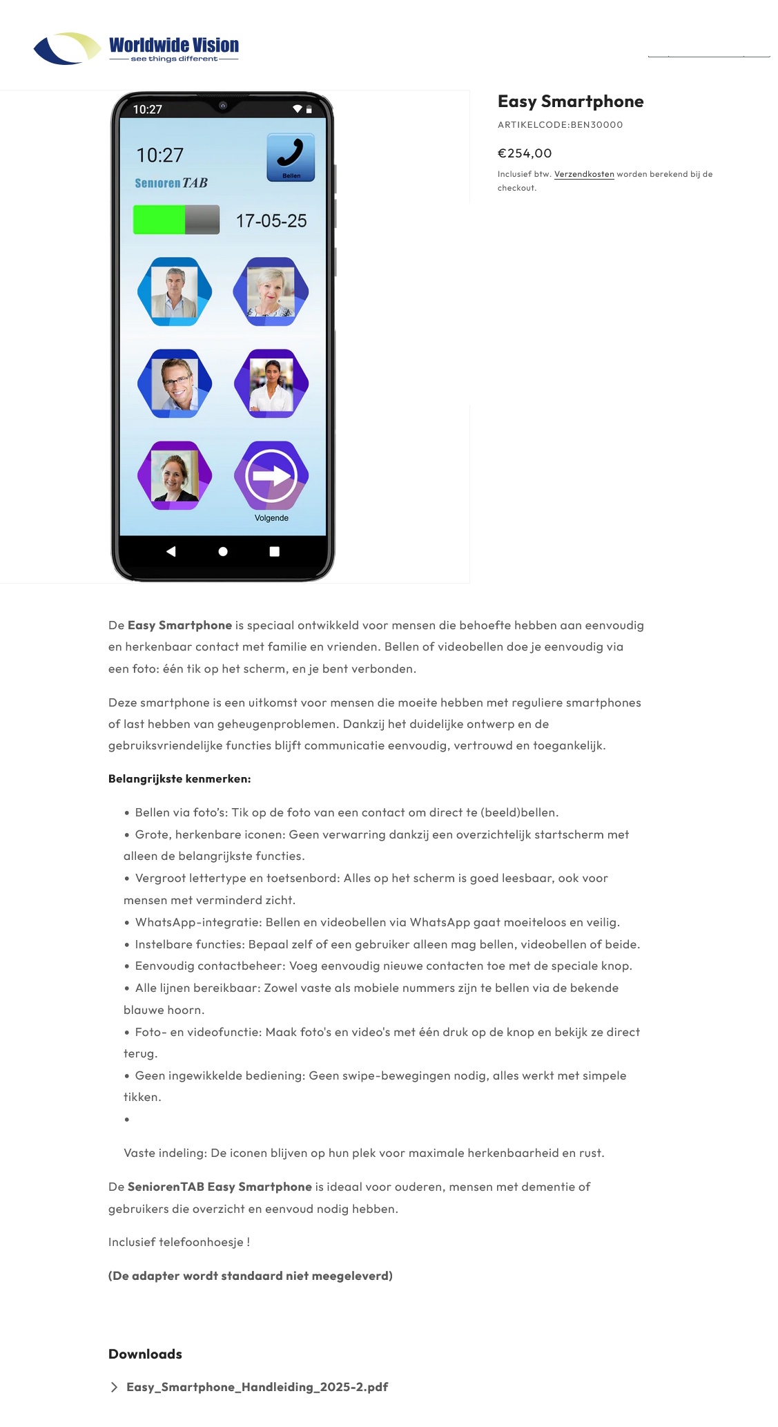 scan van brochure