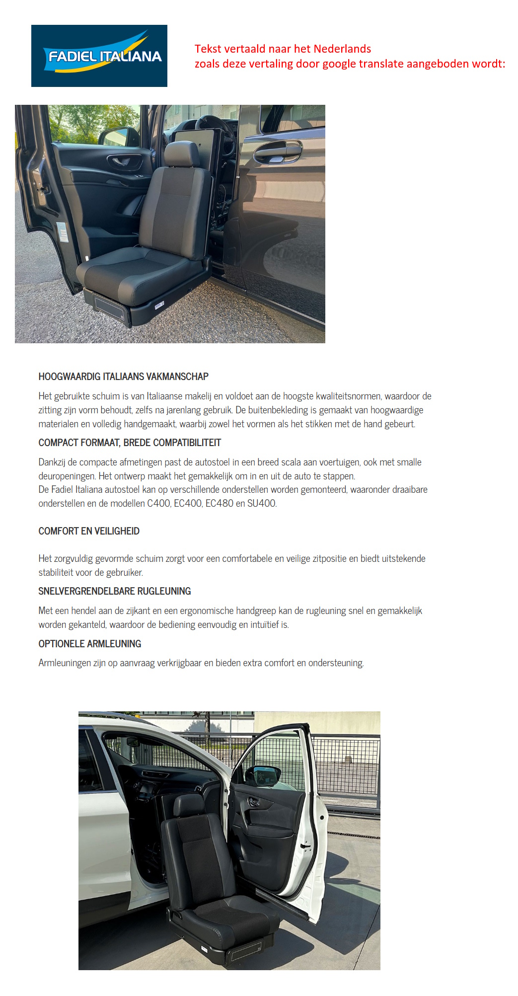 scan van brochure