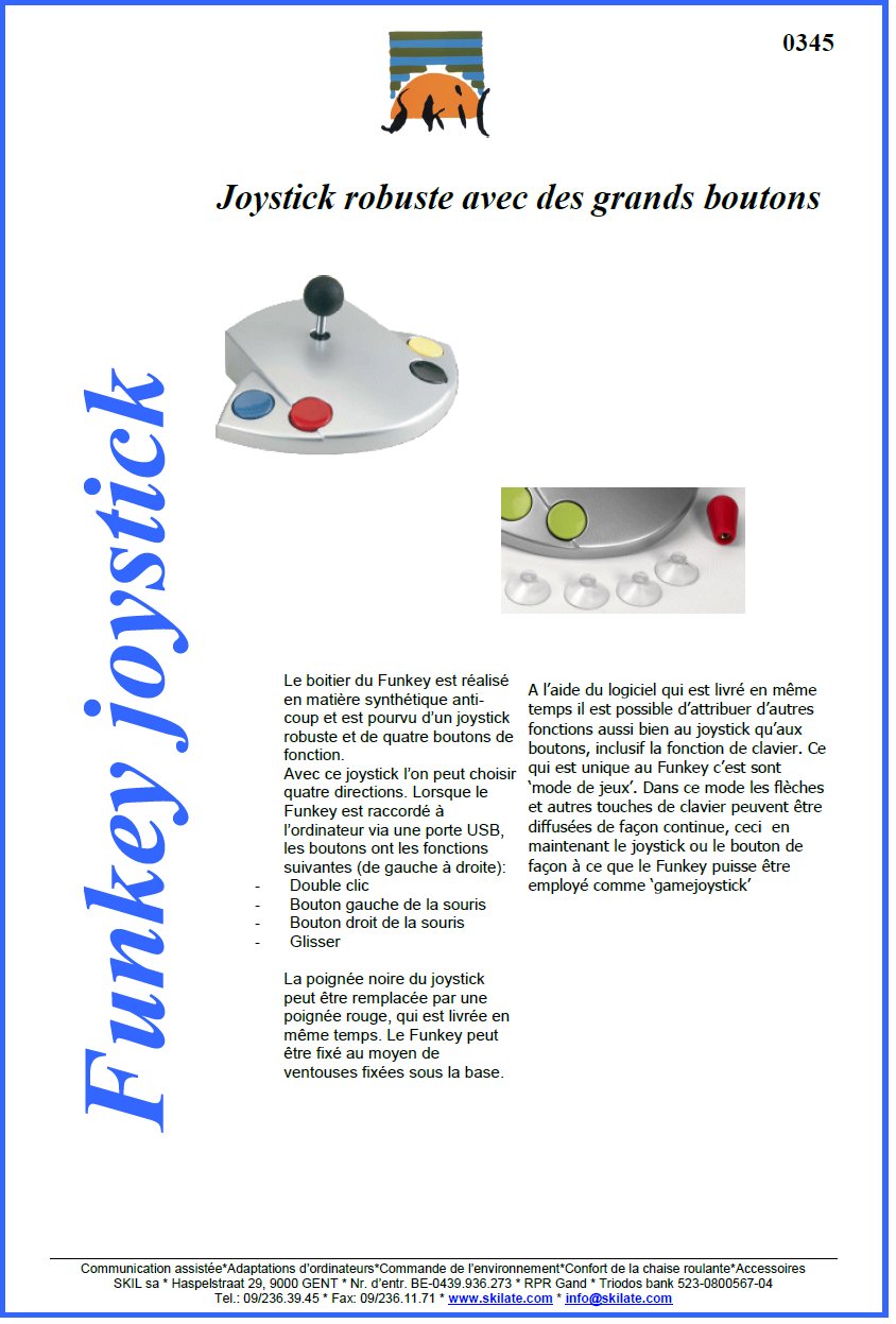 toegevoegd document 2 van Funkey joystick - / USB 