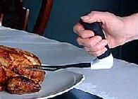 afbeelding van product Easi-grip vleesvork met ergonomische handgreep PKT-CF