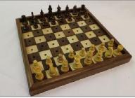 afbeelding van product Houten schaakspel 020002023