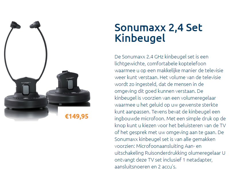 toegevoegd document 2 van Humantechnik Sonumaxx 2,4 Set Kinbeugel A-4108-0 