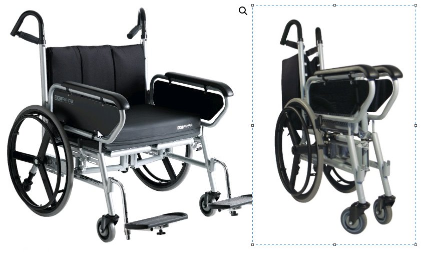 COBI REHAB Minimaxx Plooibare rolstoel