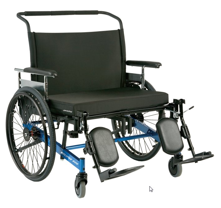PDG Eclipse Bariatric Extra-wide Wheelchair