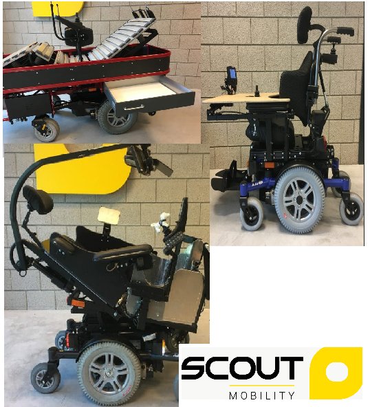 Scout maatwerk elektronische rolstoelen