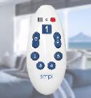 afbeelding van product Simpl TV remote