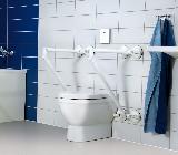 afbeelding van product Mobeli QuattroPower steun met zuignappen voor toilet