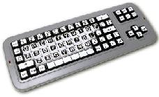 afbeelding van product Clevy Contrast Keyboard (Qwerty)
