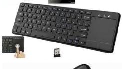 afbeelding van product Edupro draadloos toetsenbord met touchpad 2,4 GHZ