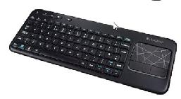 afbeelding van product Toetsenbord met ingebouwde touchpad Logitech Wireless Touch Keyboard K400