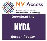 afbeelding van product NVDA NonVisual Desktop Access open source (gratis) screen reader