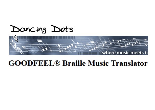 DANCING DOTS Goodfeel - Dancing Dots Lime / Lime Aloud muziektechnologie (software) voor blinde met braille