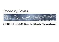 afbeelding van product Dancing Dots Goodfeel - Dancing Dots Lime / Lime Aloud muziektechnologie (software) voor blinde met braille