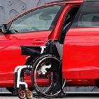 afbeelding van product Rausch The Ladeboy S2 wheelchair folded - opgevouwen