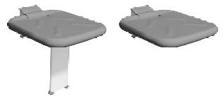 afbeelding van product Ropox douchestoel voor muurbevestiging