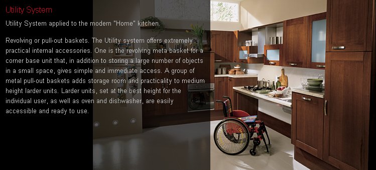 toegevoegd document 5 van Scavolini Utility system - hoogteverstelbare keukenuitrusting / keukeninrichting  