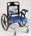 afbeelding van product Lagooni Trip voetaangedreven rolstoel voor douche / toilet