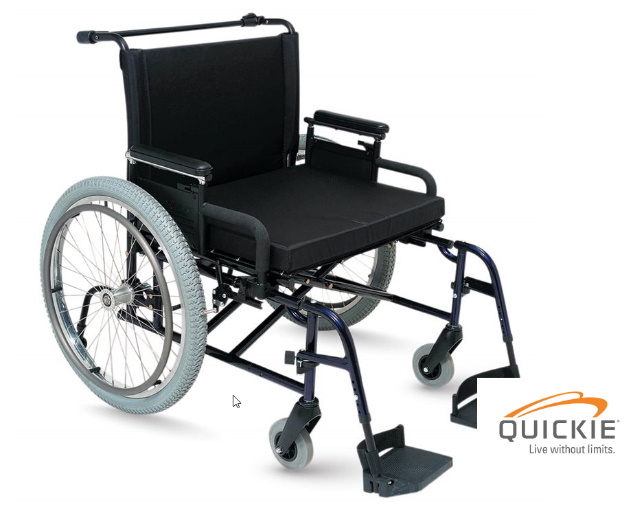 SUNRISE MEDICAL QUICKIE M6 Heavy Duty Wheelchair