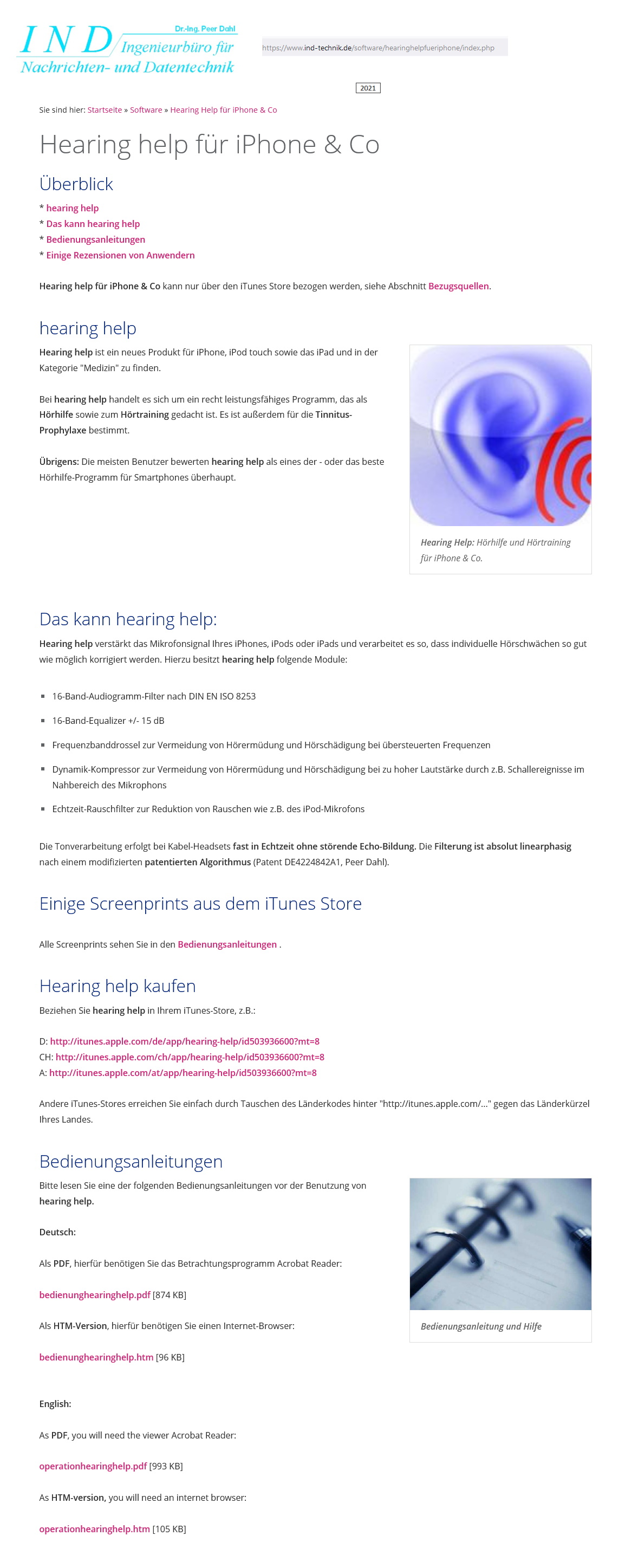 toegevoegd document 2 van Hearing help  