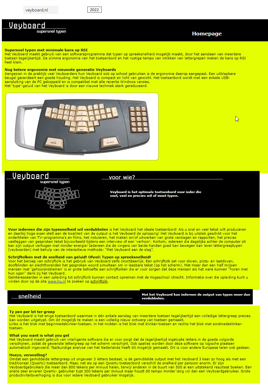 toegevoegd document 2 van Veyboard compact toetsenbord  