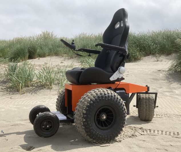 Elektronische all terrain rolstoel Meriete maatwerk