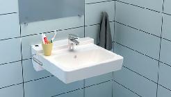 afbeelding van product Ropox Quickwash hoogteverstelbare lavabo