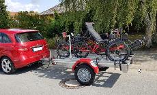 afbeelding van product Allround aanhangwagen voor fietsvervoer