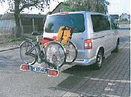 afbeelding van product Allround drager voor rolstoel-fietscombinatie