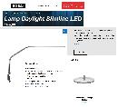 miniatuur van bijgevoegd document 2 van Daylight Slimline LED tafellamp 