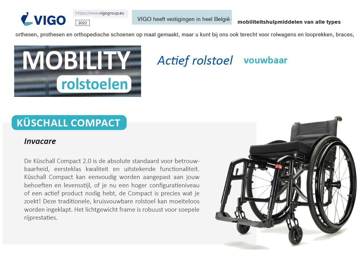 toegevoegd document 5 van Invacare Küschall Compact 2.0 Junior rolstoel  