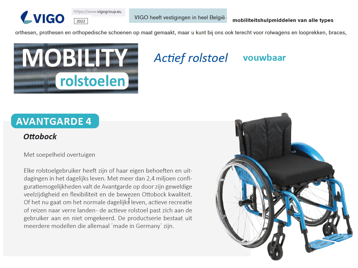 toegevoegd document 4 van Avantgarde 4 rolstoelen  