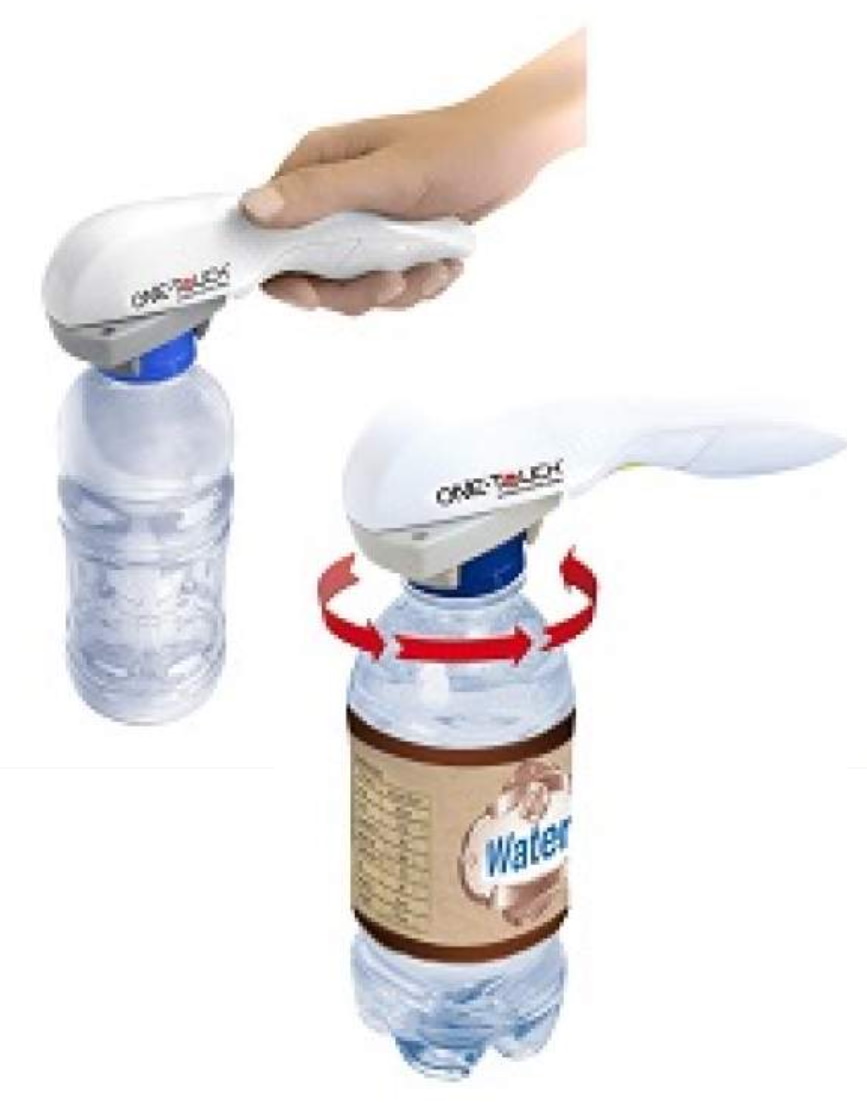 DAKA One Touch flessenopener: automatische flessenopener