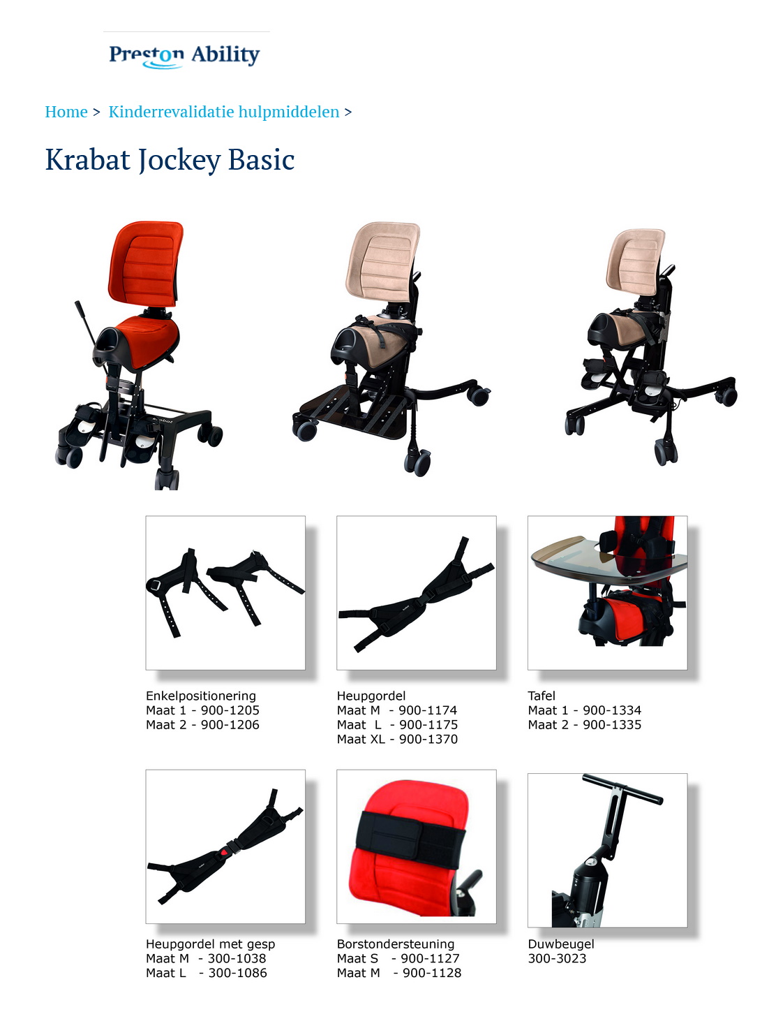 toegevoegd document 6 van Jockey actieve stoelen Krabat Jockey / Jockey Basic  