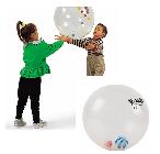 afbeelding van product Ballen in bal transparant / Sensorische bal
