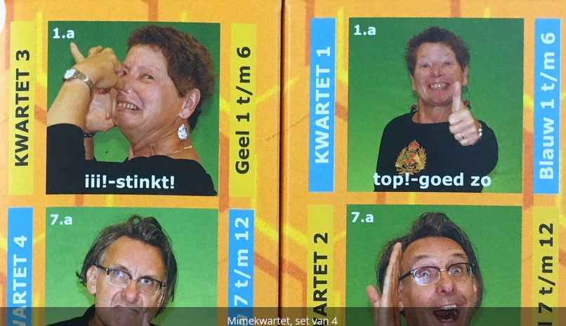 HERSENLETSEL NL Mimekwartet gezelschapsspel voor mensen met afasie