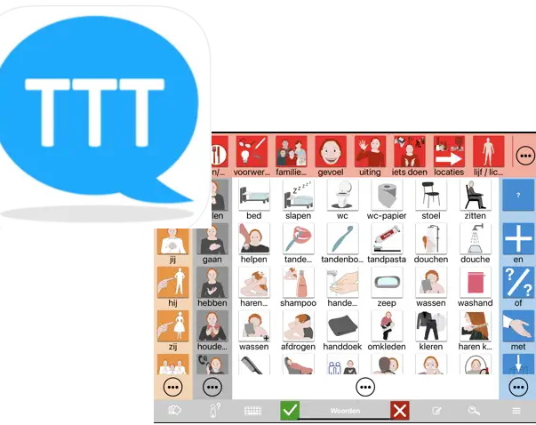toegevoegd document 1 van TouchToTell app voor communicatie  