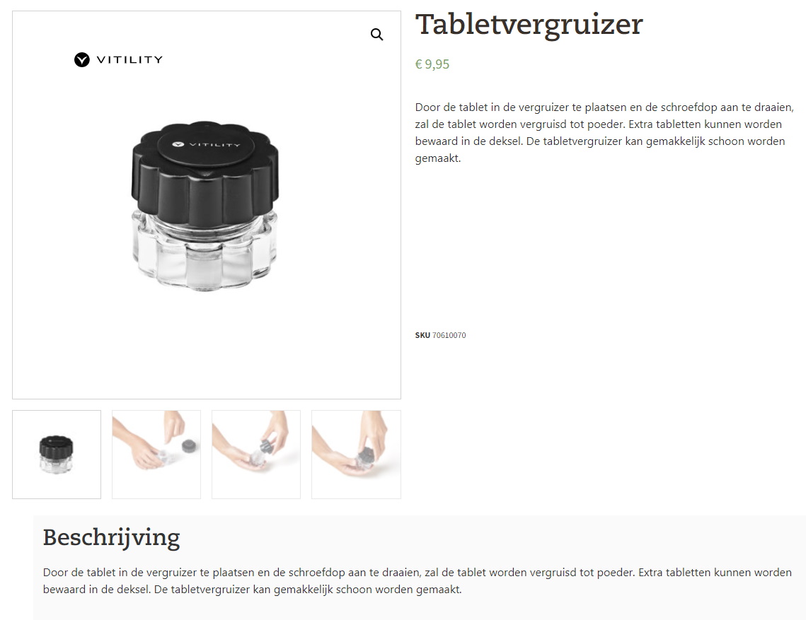 toegevoegd document 2 van Pillenvergruizer compact met opbergvakje 70610070 