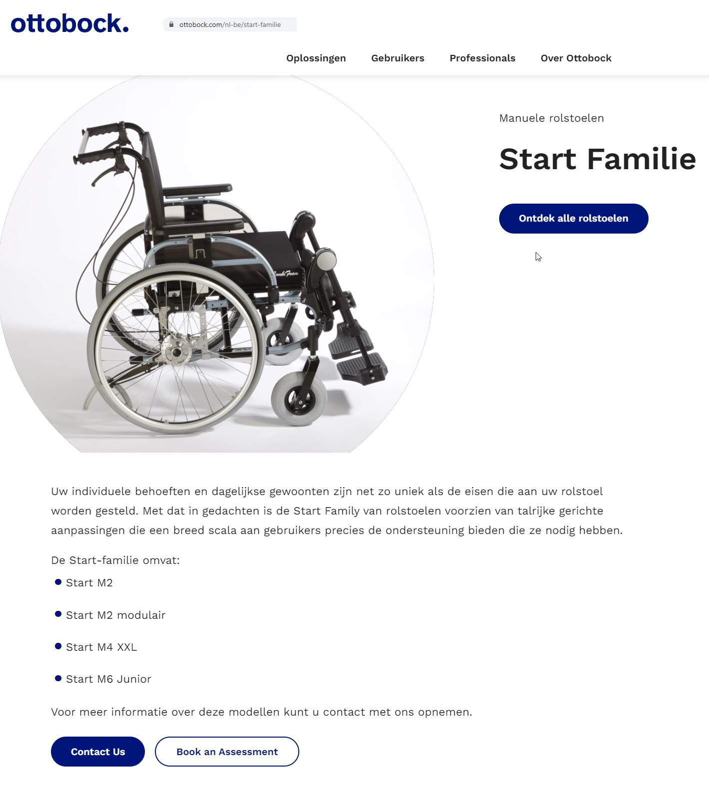 toegevoegd document 3 van Start M6 Junior rolstoel  