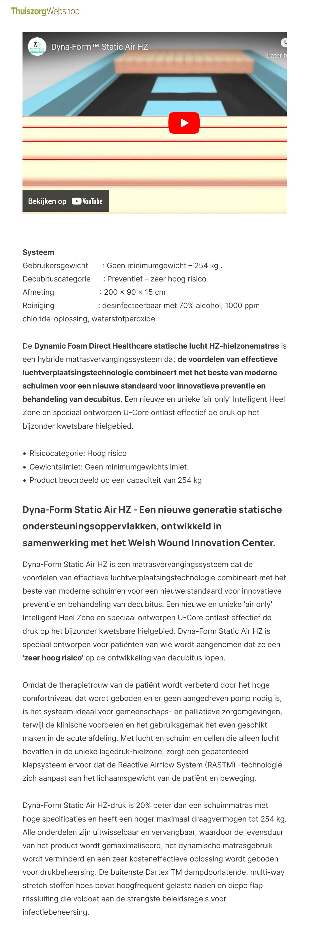 toegevoegd document 4 van Dyna-Form Static Air HZ  